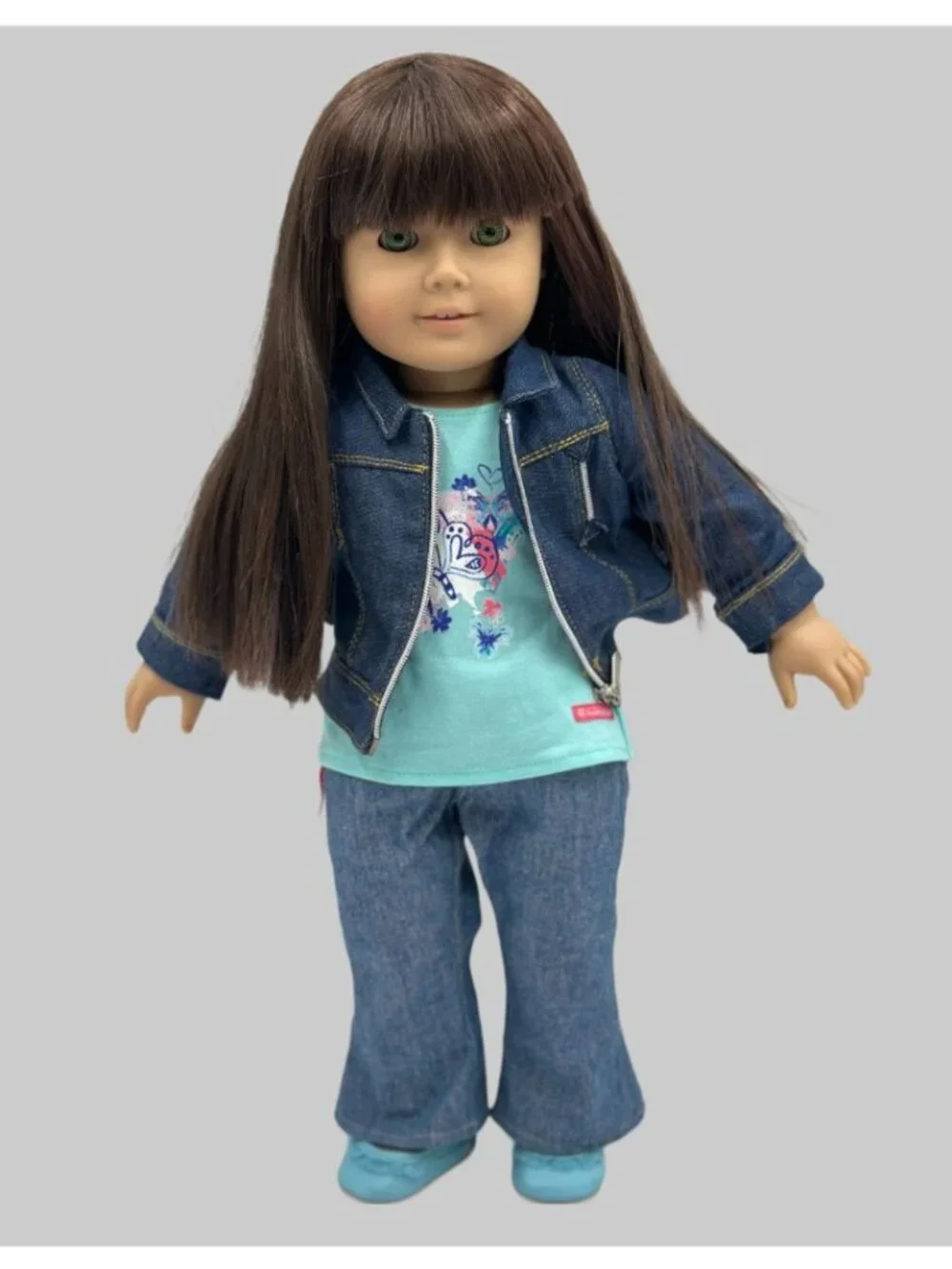 American Girl JLY #10 Doll 1995 Pleasant Company RARE Green Eyes + Outfits